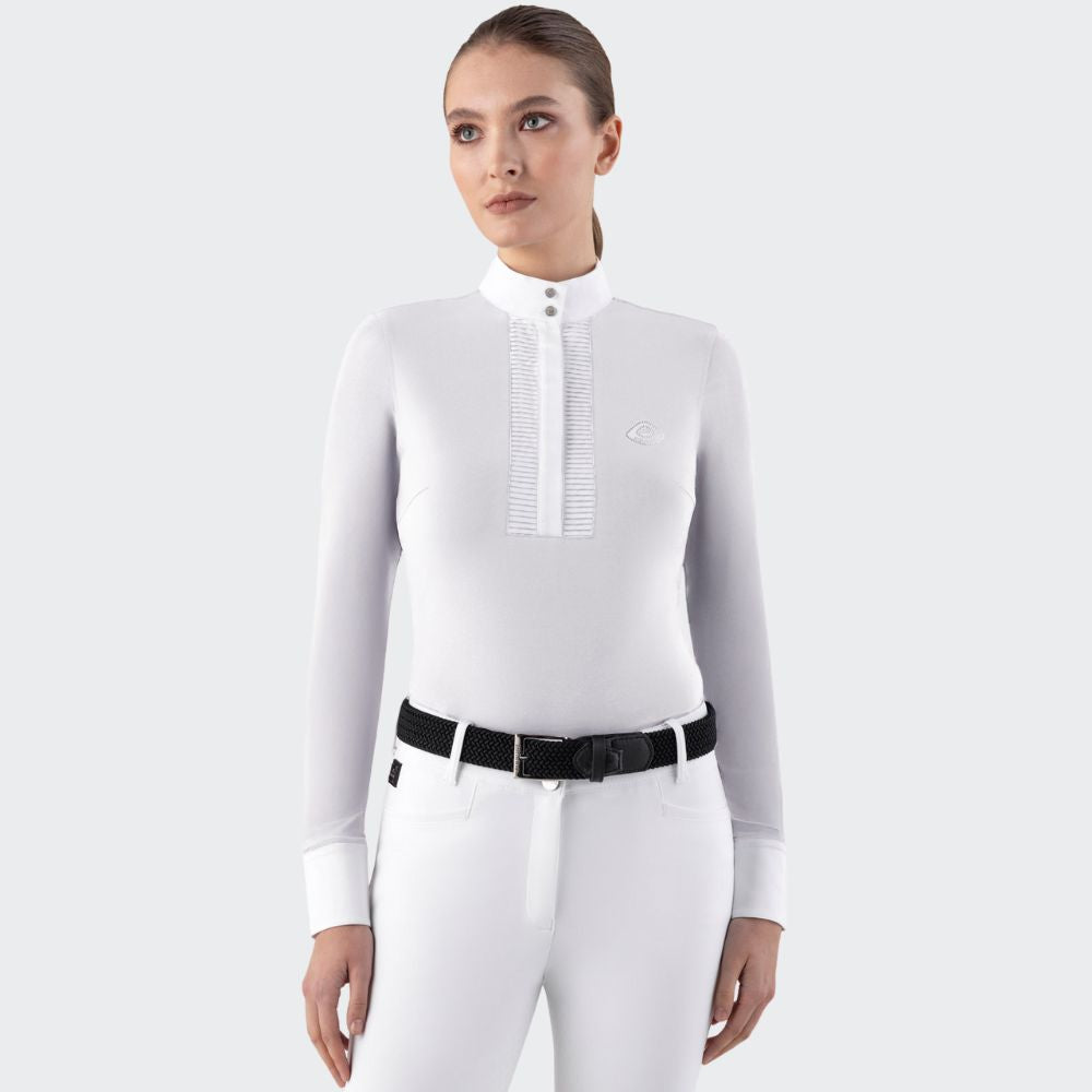 Ladies Golk Show Shirt | Long Sleeves | White