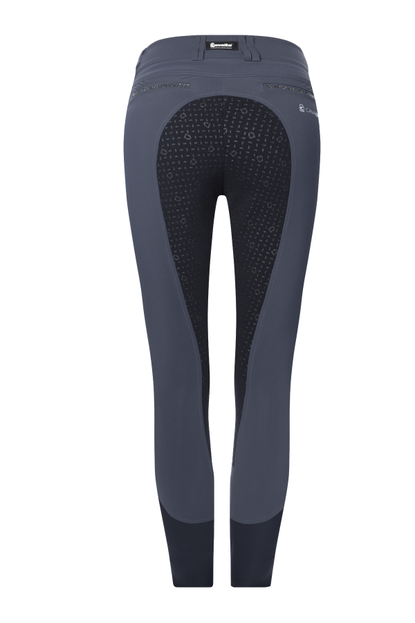 Ladies Cavalceline X Grip Breeches | High Rise | Full Grip | Graphite