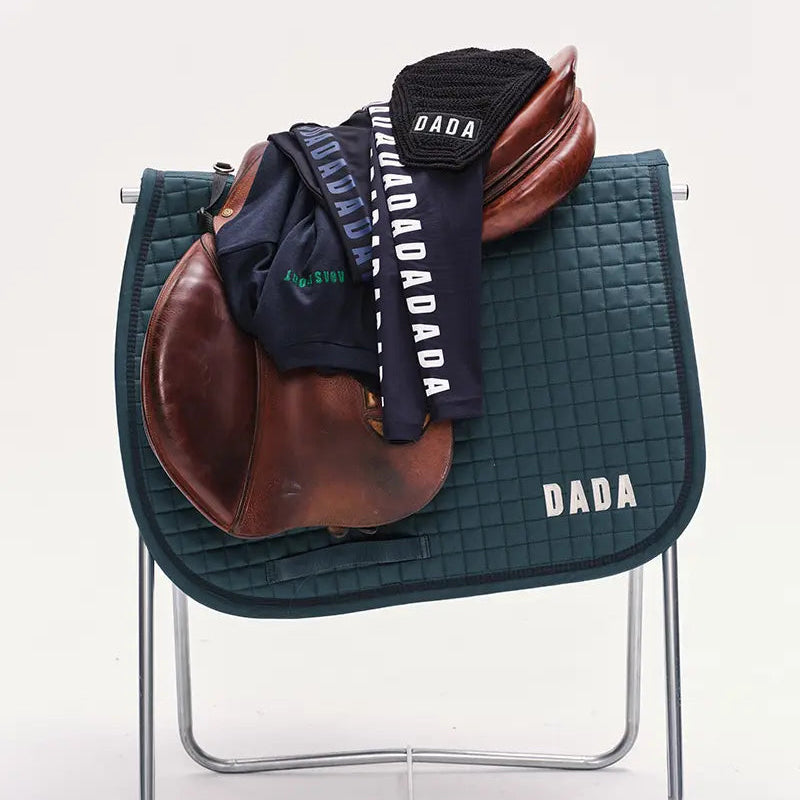 Henri Jumping Saddle Pad | Pine Green