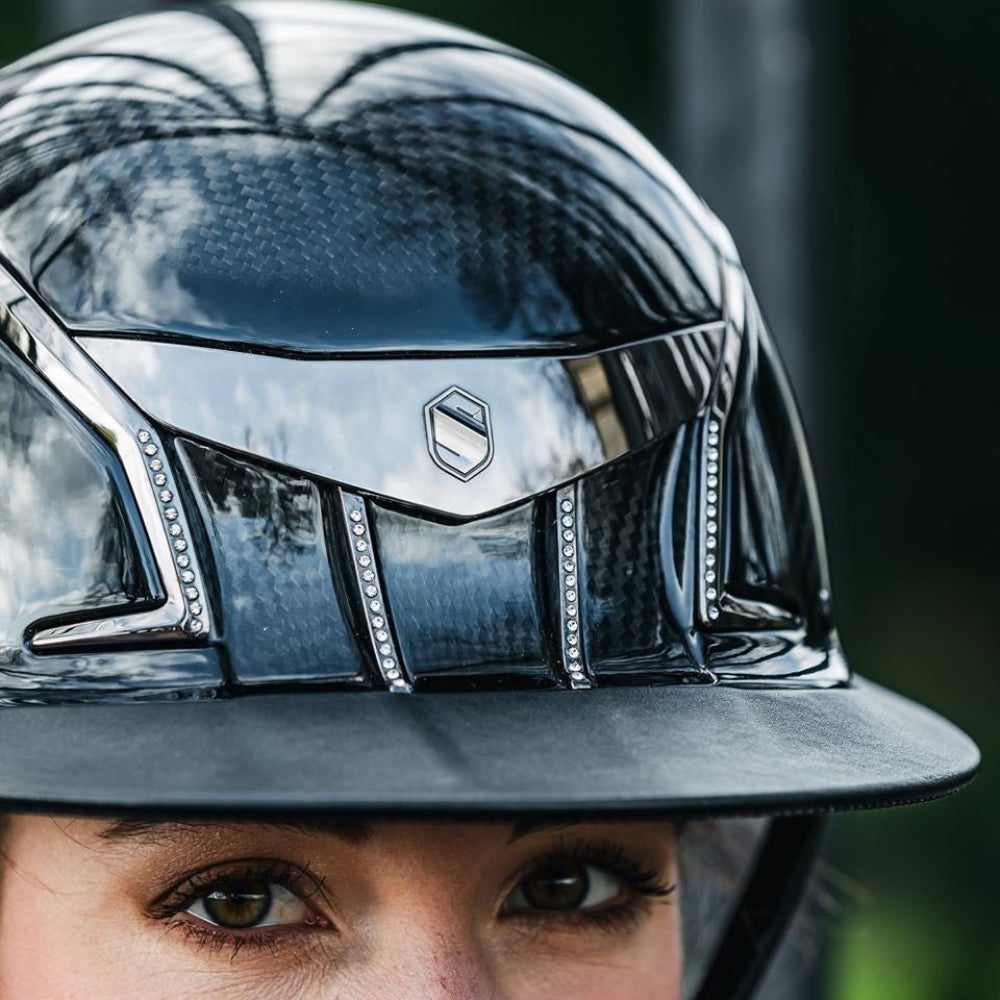 XJ Miss Shield Swarovski | Black