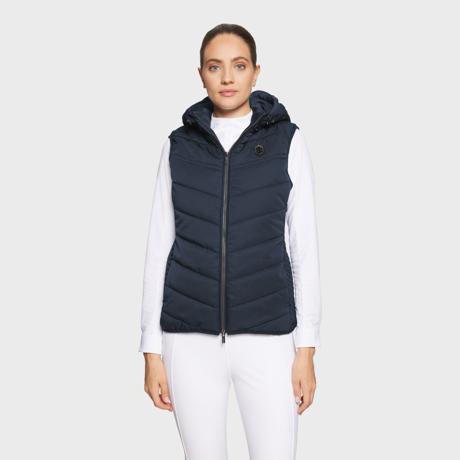 Ladies Val D'isere Padded Vest | Navy