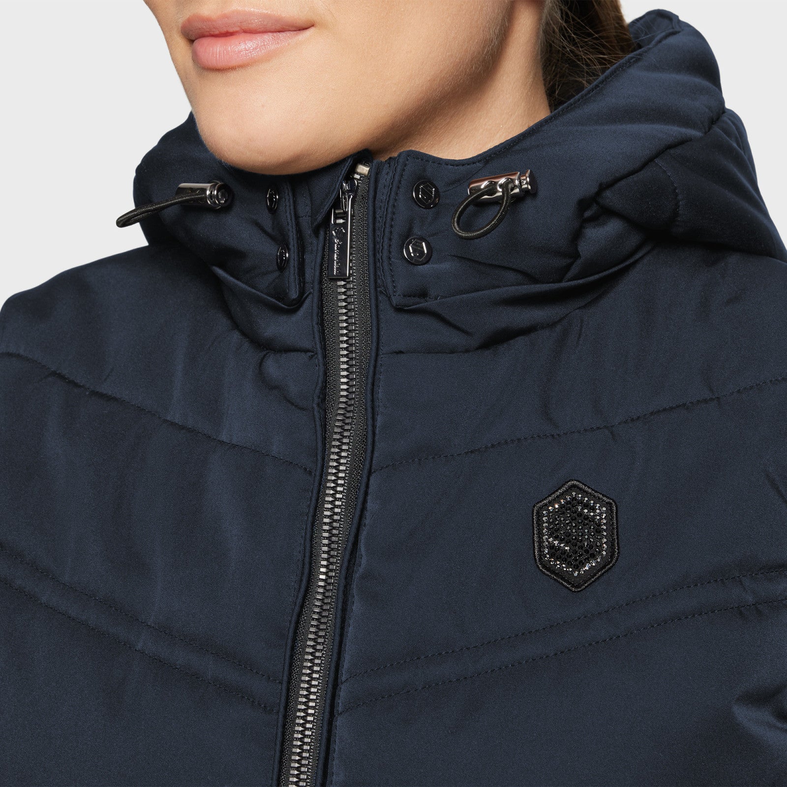 Ladies Val D'isere Padded Vest | Navy