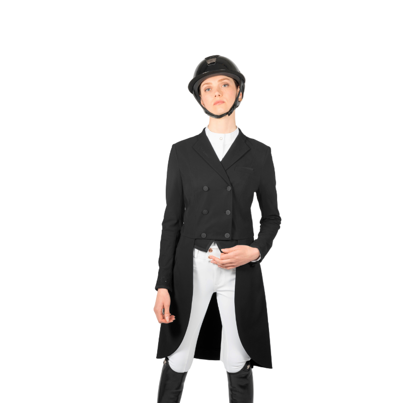 product shot image of the Ladies Jully Dressage Tails - Black