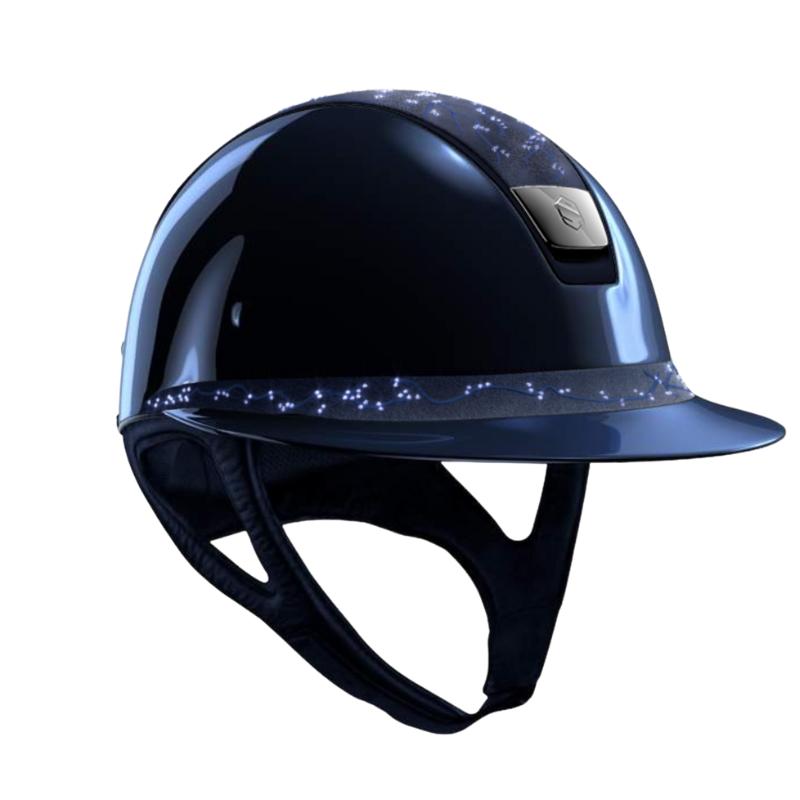 product shot image of the Custom Miss Shield Shadowglossy - Crystal Leaf Navy