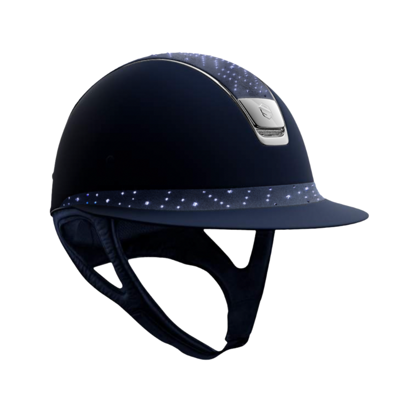 product shot image of the Custom Aztec Miss Shield Shadowmatt With Top & Frontal Band - Navy