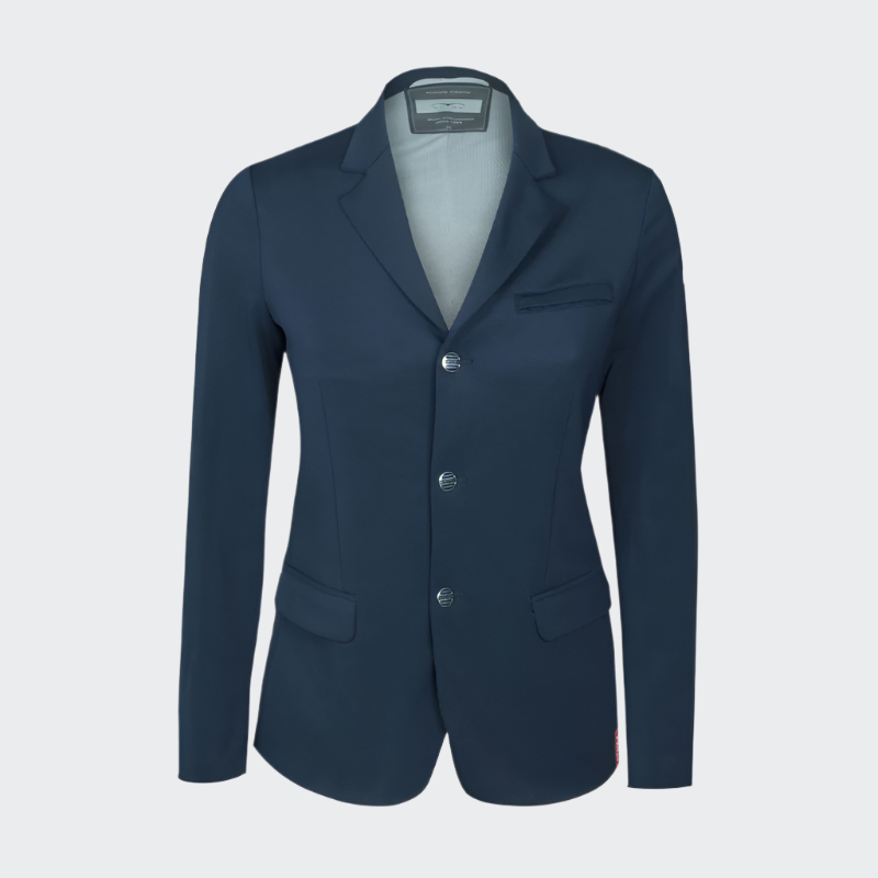 product shot image of the animo boys isp w19 riding jacket navy age 14