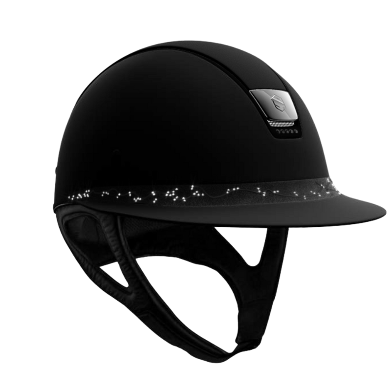 product shot image of the Custom Miss Shield Shadowmatt - Black Crystal Leaf