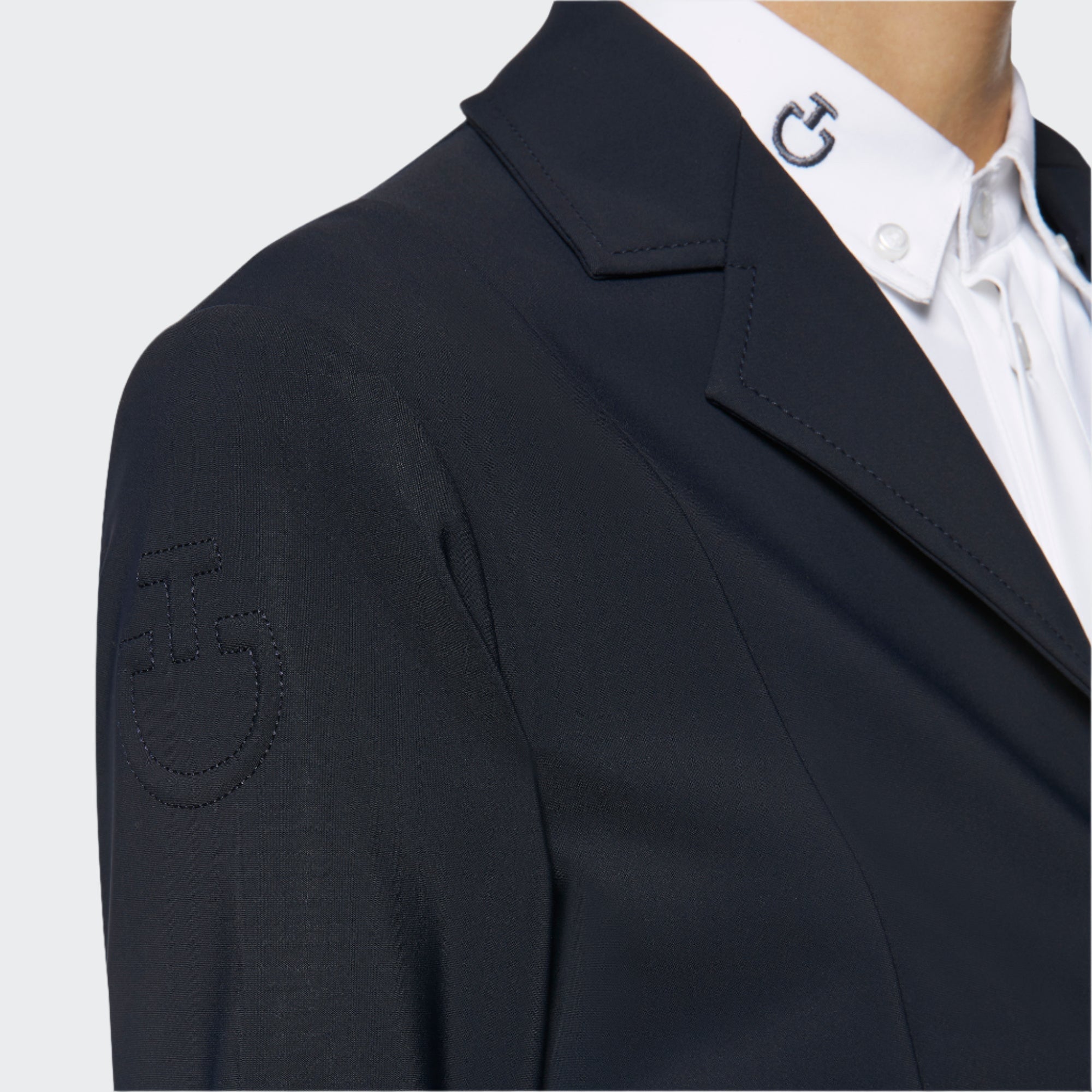 Boys Lightweight Jersey Zip Riding Jacket | Navy