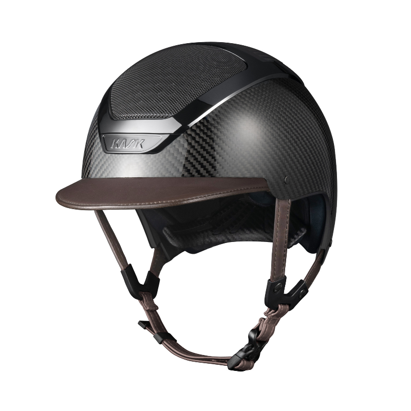 product shot image of the kask dogma carbon light shine dark brown