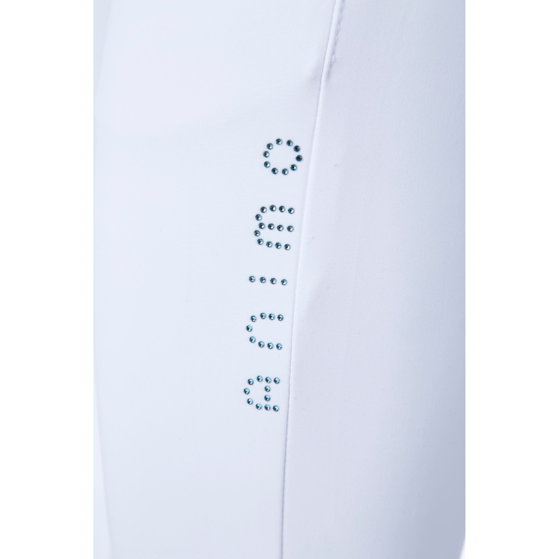 product shot image of the Girls Nika Riding Breeches - White