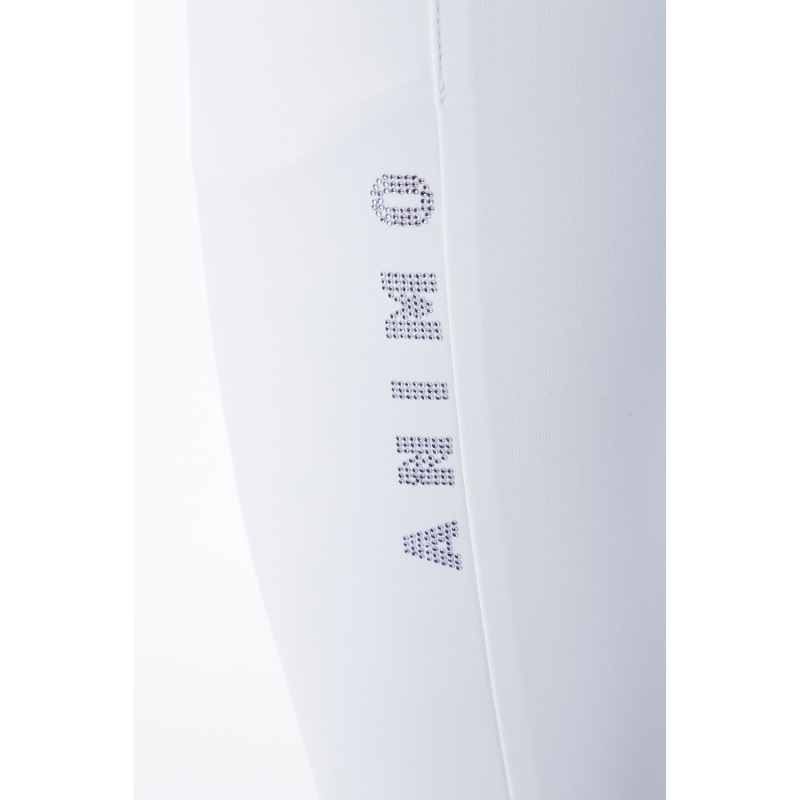 Ladies Netflis Medium Rise Breeches | White