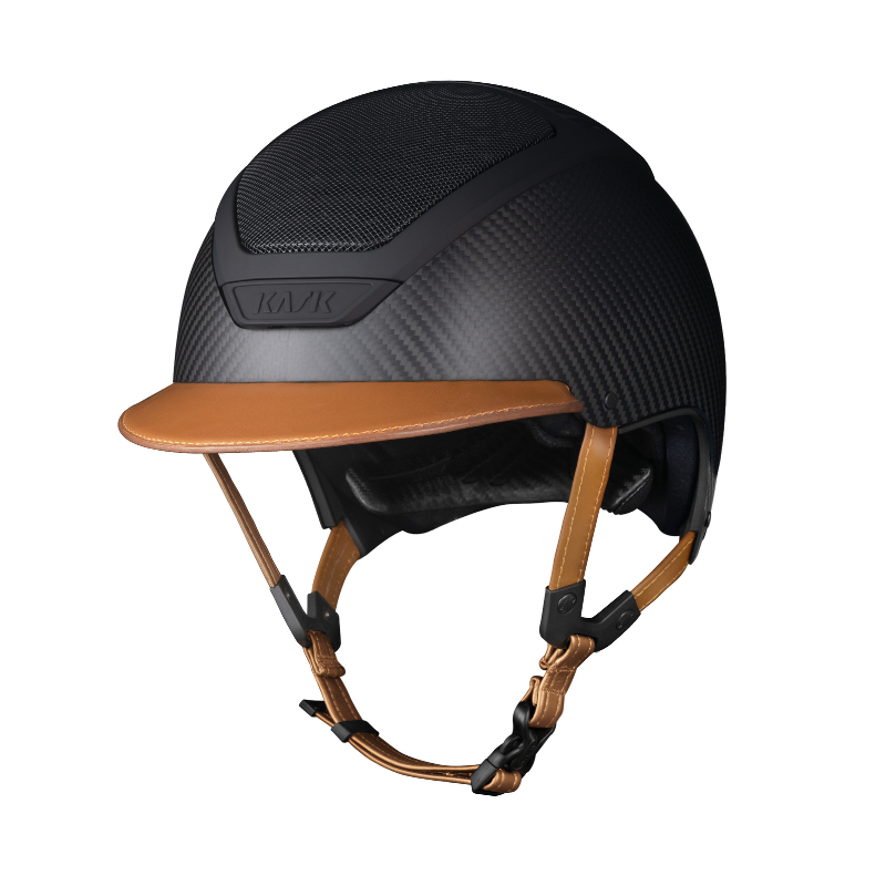 product shot image of the kask dogma caron light matt light brown