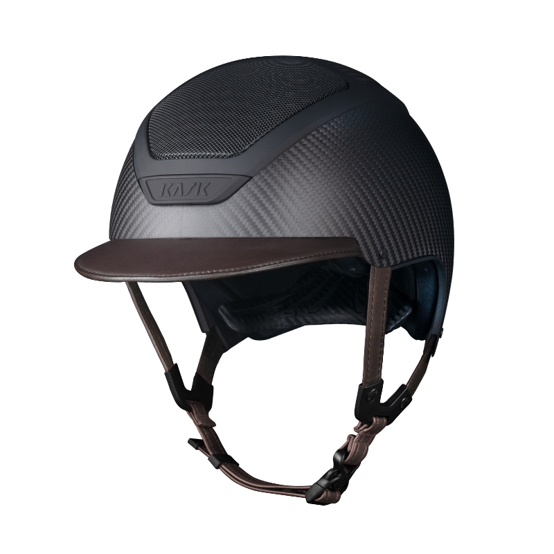 product shot image of the kask dogma caron light matt dark brown
