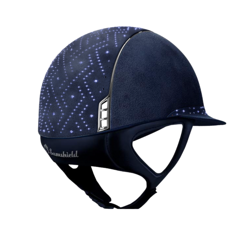 product shot image of the Custom Aztec Miss Shield Premium With Top & Frontal Band - Navy