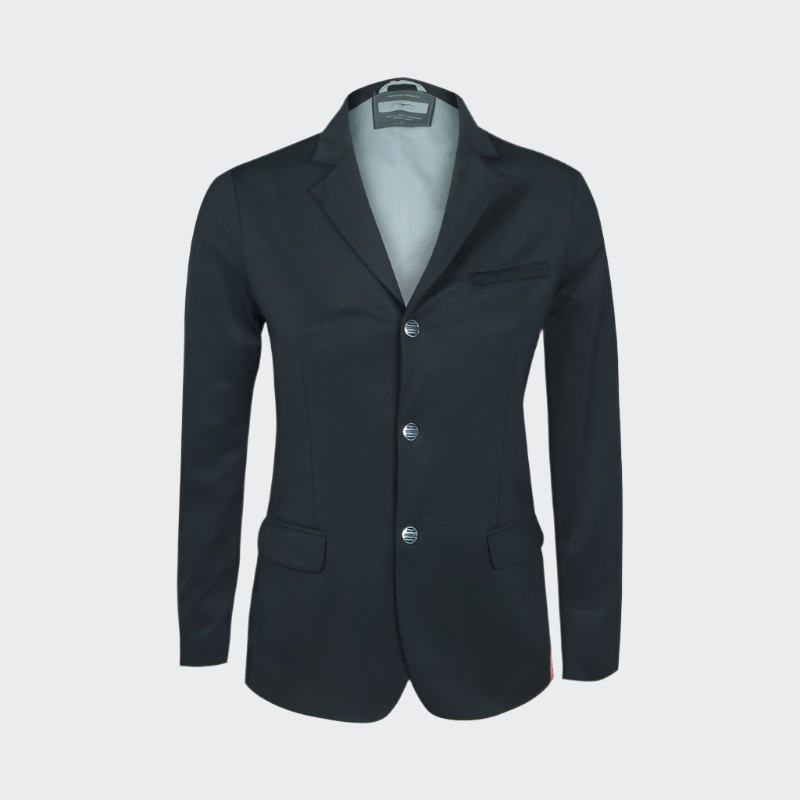 product shot image of the animo boys isp show jacket black