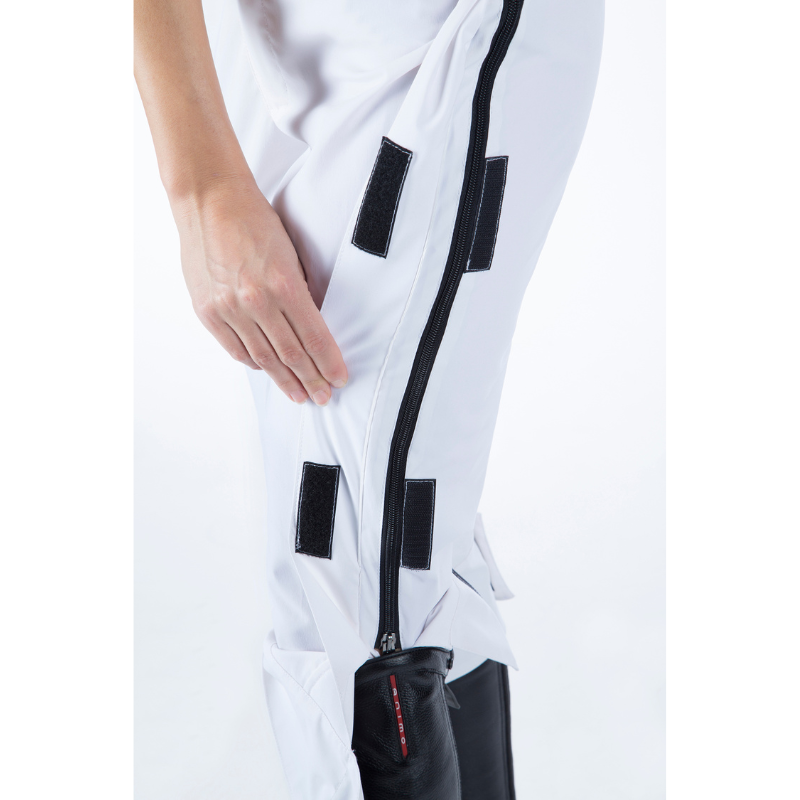 product shot image of the Unisex Mogol Waterproof Pull Over Breeches - White