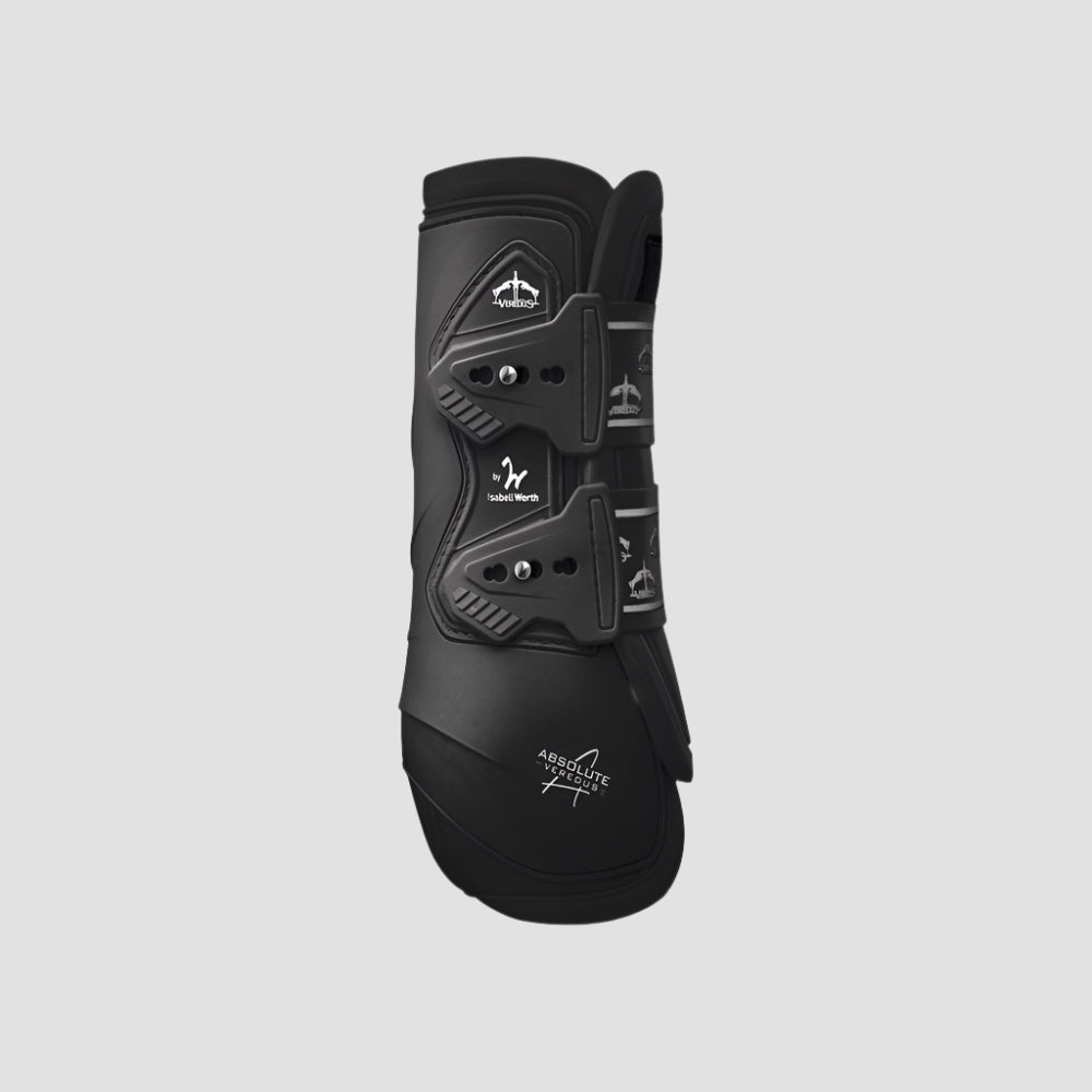 product shot image of the Absolute Dressage Elastic Tendon Boots - Black