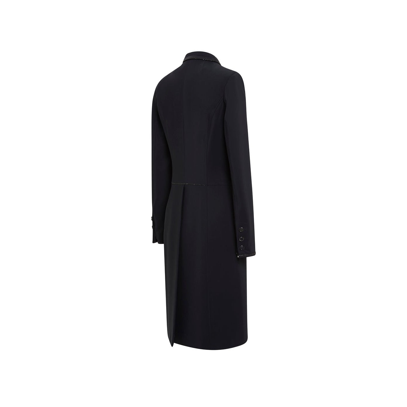 product shot image of the Ladies Crystal Fabric Dressage Frac - Black