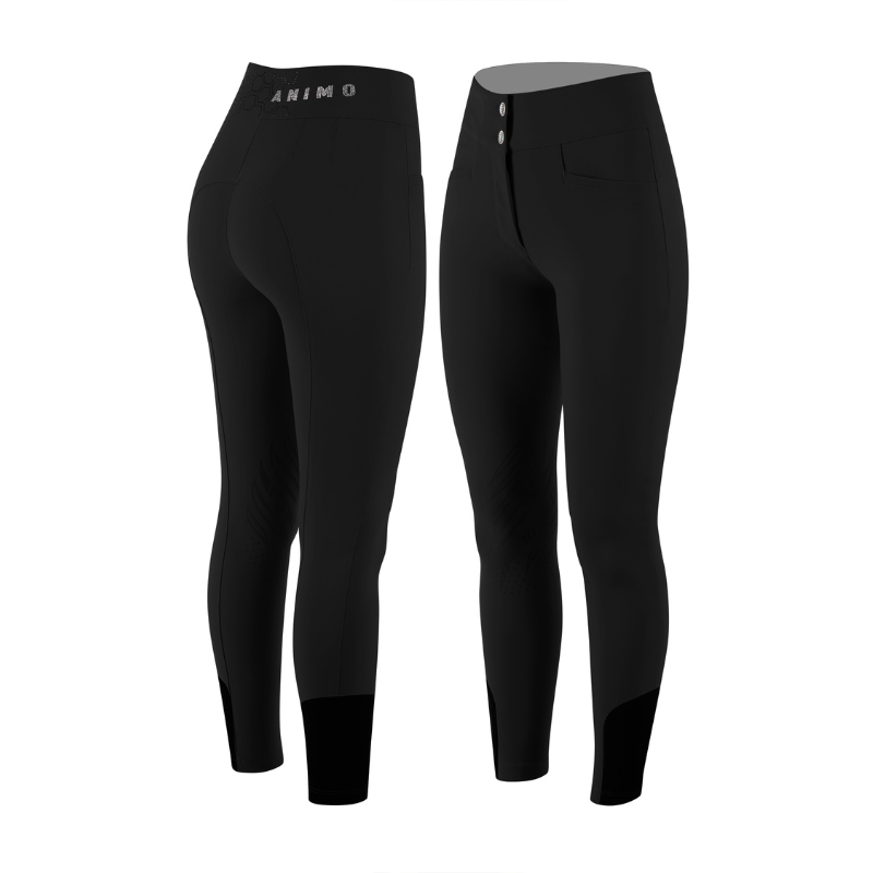 Ladies Napetta Breeches | High Rise | Knee Grip | Black