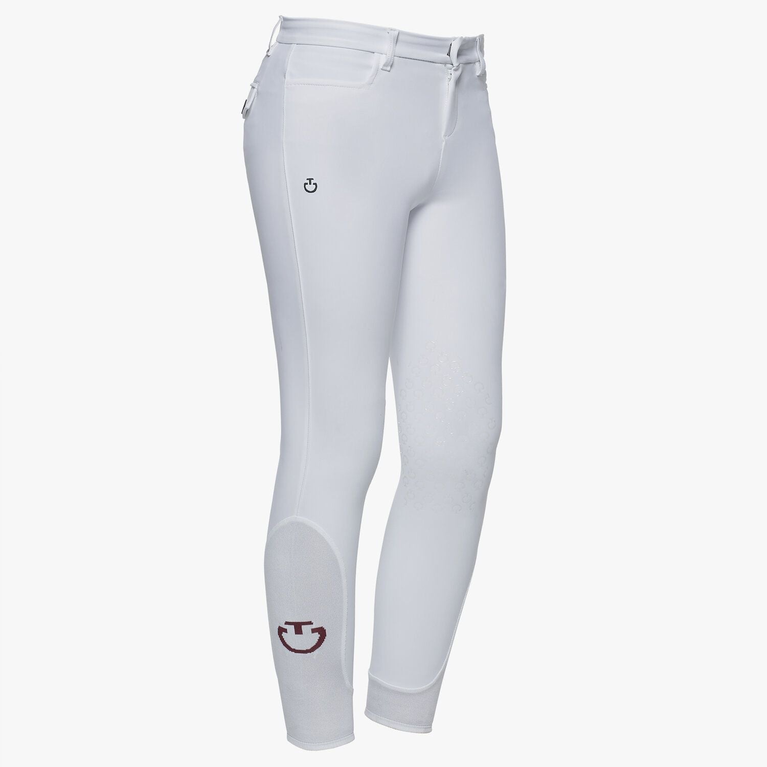 product shot image of the Boys Riding Breeches - White