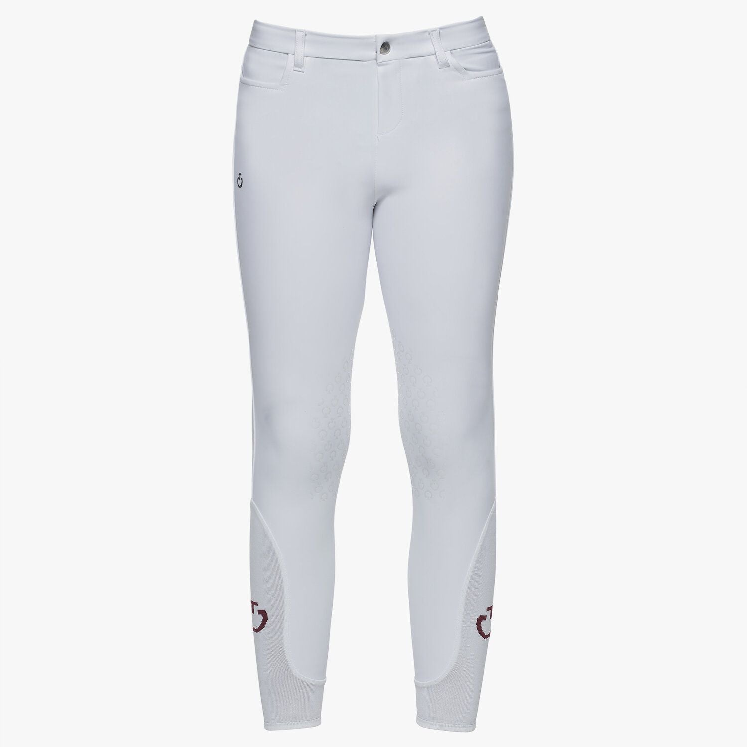 product shot image of the Boys Riding Breeches - White