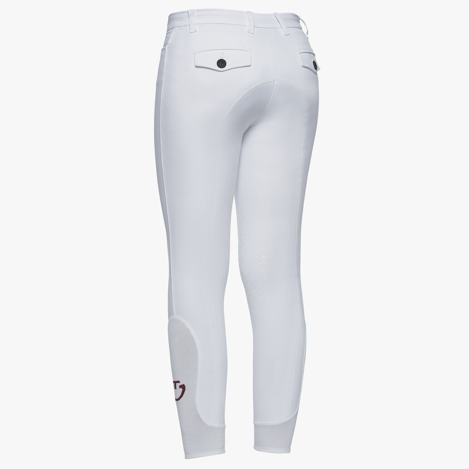 product shot image of the Boys Riding Breeches - White
