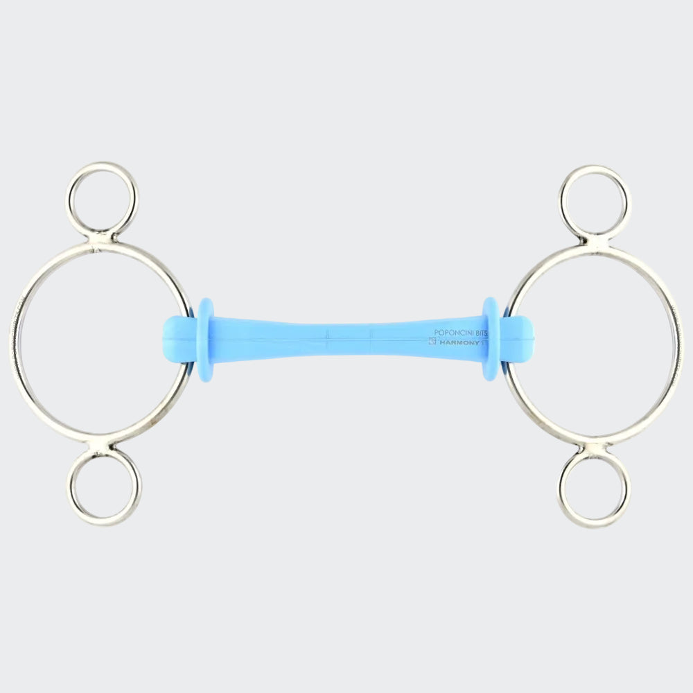 product shot image of the poponcini 3 ring pss snaffle