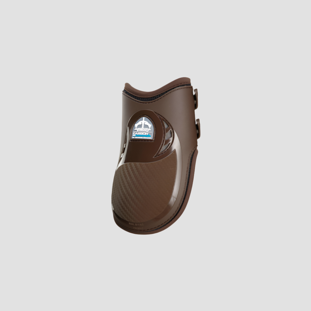product shot image of the veredus veredus carbon gel vento fetlock boots brown