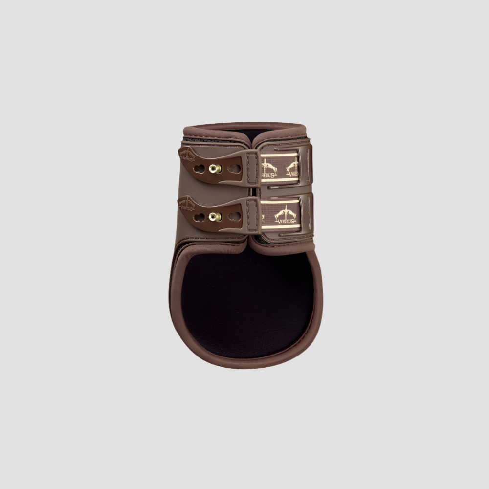 product shot image of the Carbon Gel Vento Fetlock Boots - Brown