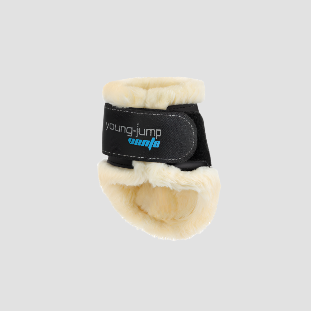 product shot image of the Young Jump Vento Save The Sheep Fetlock Boots - Black