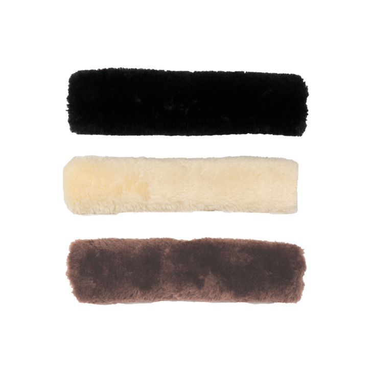 product shot image of the kentucky horsewear sheepskin nosebands