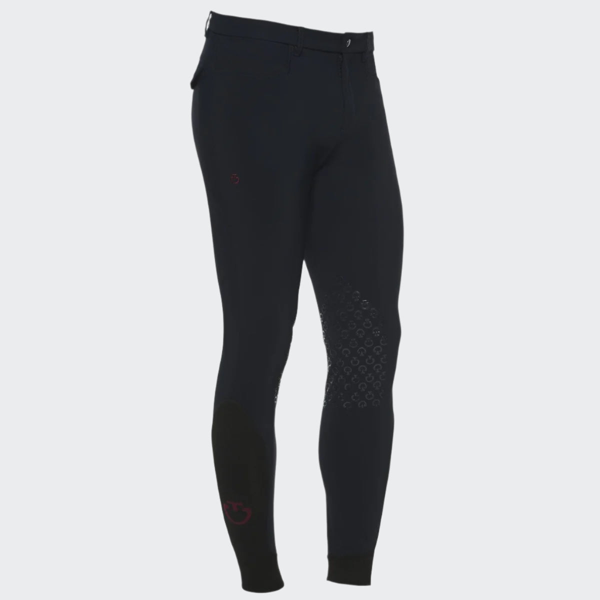 product shot image of the cavalleria toscana mens new grip breeches navy