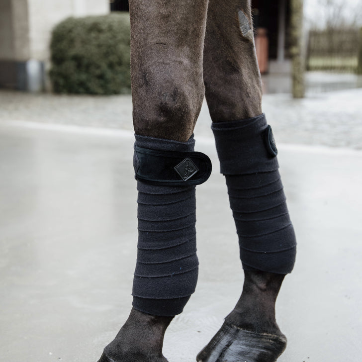 product shot image of the Polar Fleece Bandages Basic Velvet - Black