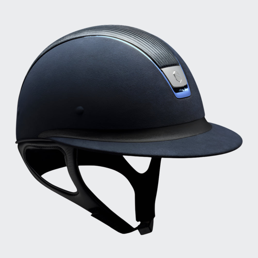 product shot image of the samshield miss shield premium blue chrome