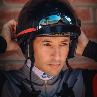 Discover the Freejump Jockey Skull helmet