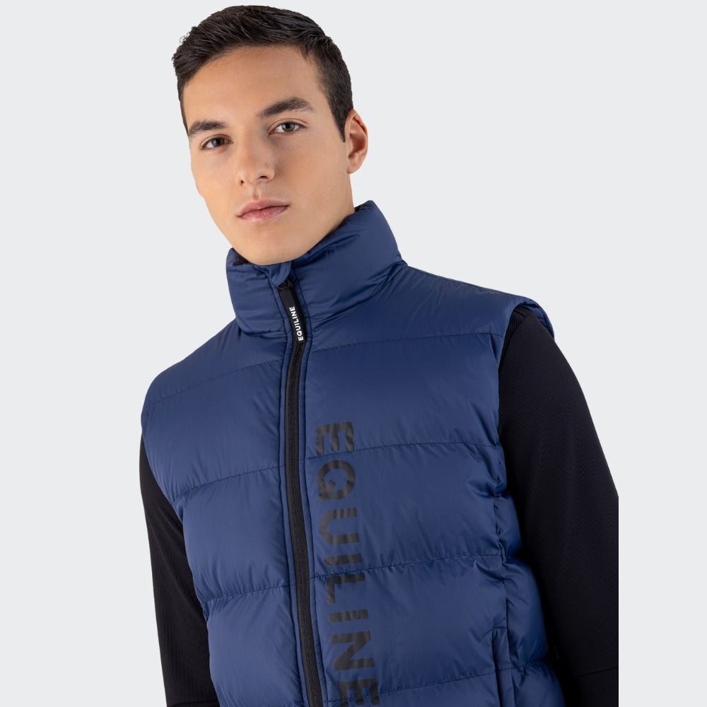 Mens Cilgek Padded Vest | Navy