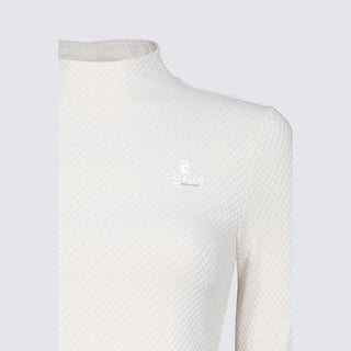 Ladies Cavallureth High Neck Training Polo | Vanilla