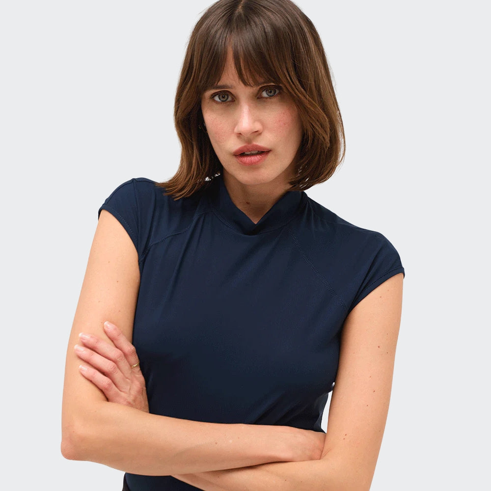 Ladies Totem Technical Training Polo | Short Sleeves | Dark Baltique