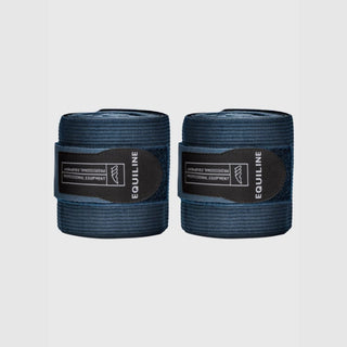 Elastic Work Bandages With Fleece | Set of 2 | Navy