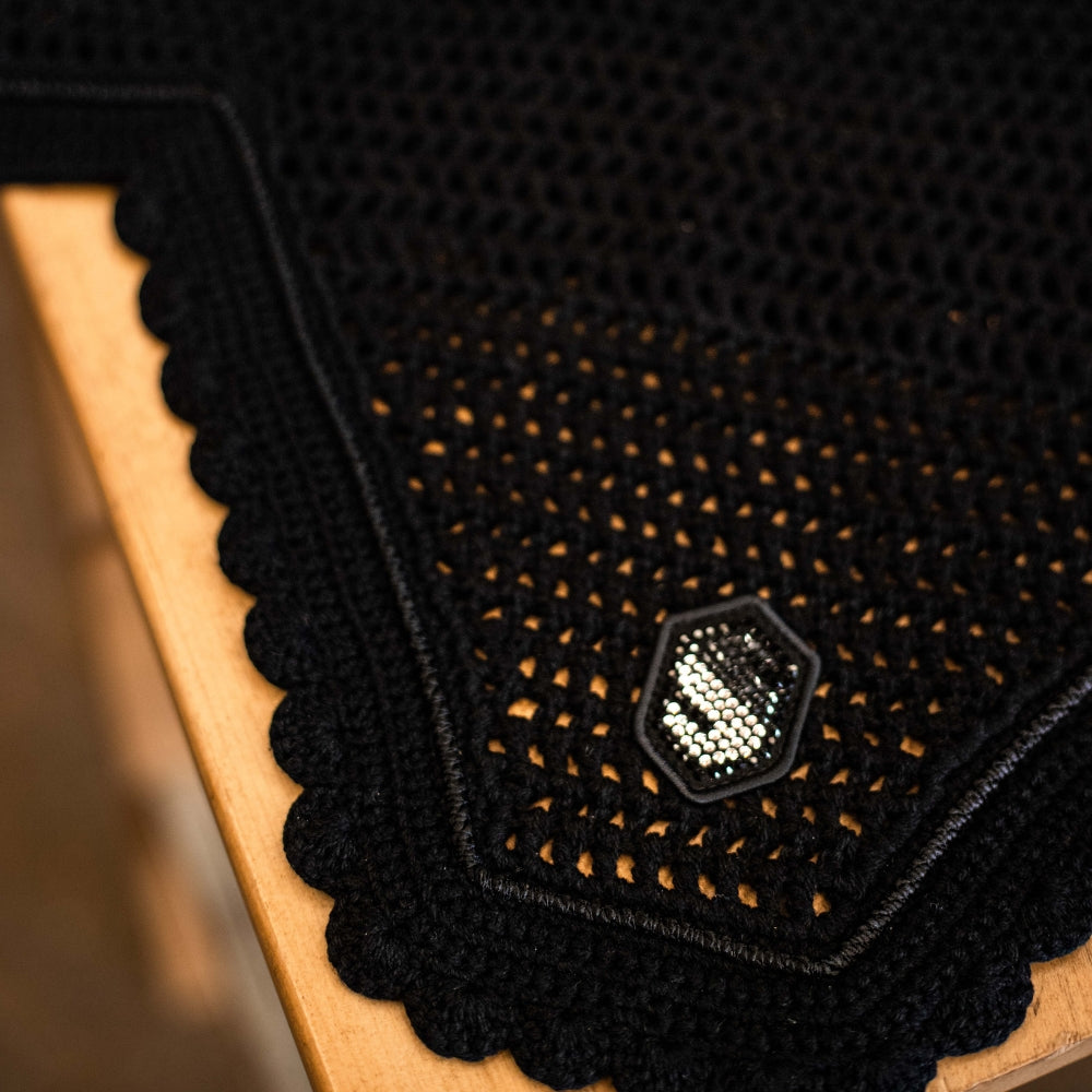 PRE-ORDER | FlyShield Swarovski Fly Hood | Black