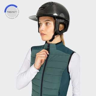 Ladies Kloé Down Padded Vest | Emerald Green