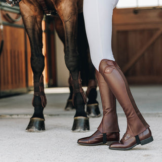 Classic Show Half Chaps | Brown