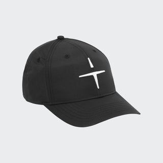 Star Logo Perforated Nylon Cap | Black + White