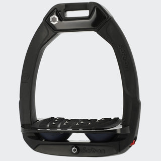 Safe-On Stirrups | Total Black | Navy