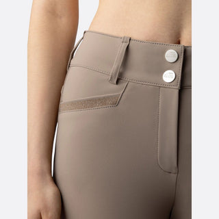 Ladies Crystalek Breeches | High Rise | Taupe