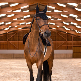FlyShield Embroidery Fly Hood | Black