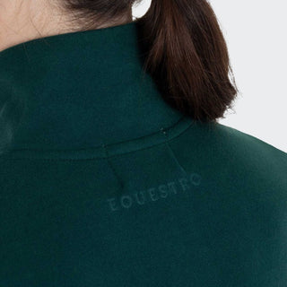 Ladies High Neck Half Zip Fleece Sweater | Pine Grove