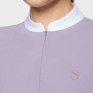 Ladies Louison Air Show Shirt | Lavender Gray