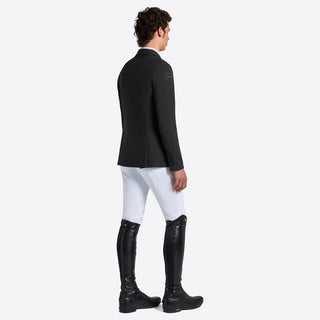 Mens RG Italy Button Show Jacket | Black