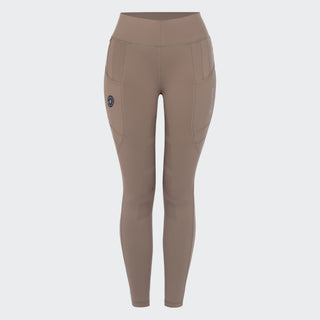 Ladies Cavallin Grip Riding Leggings | Mocha